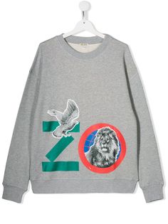 Kenzo Kids толстовка с круглым вырезом