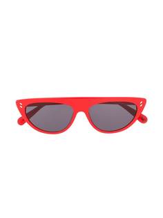 Stella McCartney Kids солнцезащитные очки с прямой планкой