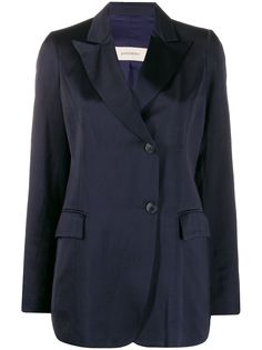 Gentry Portofino атласный блейзер