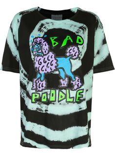 Ashley Williams Bad Poodle print T-shirt