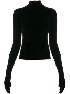 Richard Quinn gloved sleeve sweatshirt