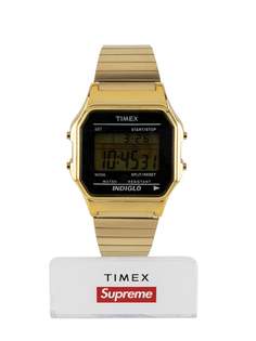 Supreme электронные наручные часы Timex