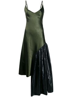 Collina Strada платье-комбинация асимметричного кроя