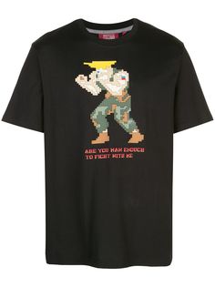 Mostly Heard Rarely Seen 8-Bit Are You Man Enough To Fight With Me pixelated T-shirt