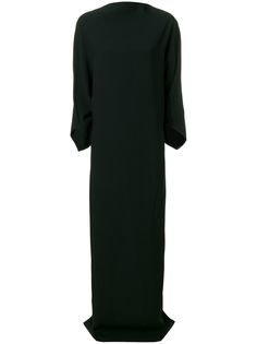 Chalayan вечернее платье с высоким воротом и драпировками