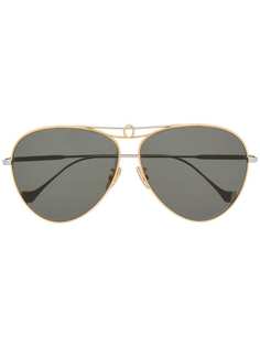 Loewe солнцезащитные очки-авиаторы с затемненными линзами