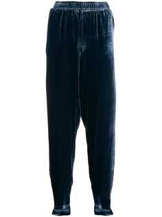 Gold Hawk asymmetric hem cropped trousers