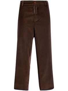 Jejia укороченные фактурные брюки