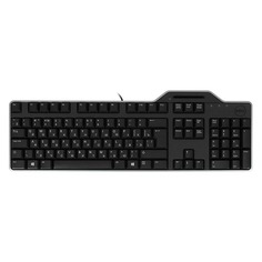 Клавиатура DELL KB-813, USB, c подставкой для запястий, черный [580-18360]