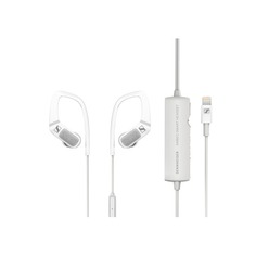 Наушники с микрофоном SENNHEISER Ambeo Smart, Lightning, вкладыши, белый [506912]