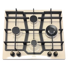 Варочная панель KORTING HG631CTRB, независимая, слоновая кость