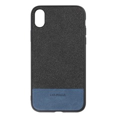 Чехол (клип-кейс) Lyambda Calypso, для Apple iPhone X/XS, черный [la03-cl-xs-bk] Noname