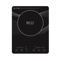 Плита Электрическая Ricci JDL-C20G2 черный закаленное стекло (настольная)