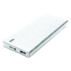 Внешний аккумулятор (Power Bank) IconBIT FTB10000SL, 10000мAч, белый [ft-0102l]