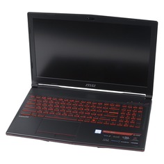 Ноутбук MSI GL63 8RC-468XRU, 15.6", Intel Core i7 8750H 2.2ГГц, 16Гб, 1000Гб, nVidia GeForce GTX 1050 - 2048 Мб, Free DOS, 9S7-16P612-468, черный