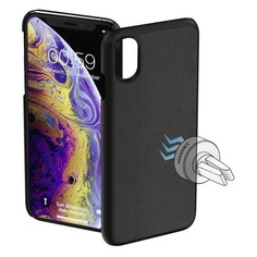 Чехлы для смартфонов Чехол (клип-кейс) HAMA Magnet, для Apple iPhone X/XS, черный [00185186]