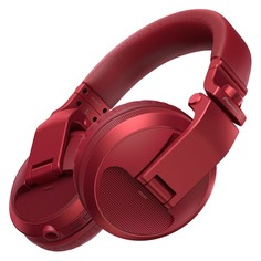 Наушники Pioneer HDJ-X5BT, Bluetooth, накладные, красный [hdj-x5bt-r]