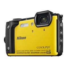 Цифровой фотоаппарат Nikon CoolPix W300, желтый