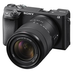 Фотоаппарат Sony Alpha A6400M kit ( E 18-135мм f/3.5-5.6 OSS), черный [ilce6400mb.cec]