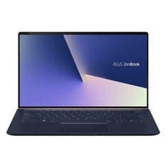 Ультрабук ASUS Zenbook UX433FA-A5093T, 14", Intel Core i3 8145U 2.1ГГц, 8Гб, 256Гб SSD, Intel UHD Graphics 620, Windows 10, 90NB0JR1-M01380, темно-синий