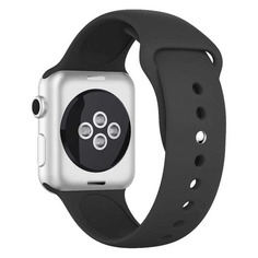 Ремешок DF iClassicband-01 для Apple Watch Series 3/4/5 черный (DF ICLASSICBAND-01 (BLACK))