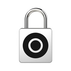 Умный замок Digma SmartLock C1, навесной, титановый