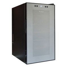 Винный шкаф TESLER WCV-180, однокамерный, черный