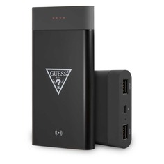 Внешний аккумулятор (Power Bank) Guess, 8000мAч, черный [gul24wpb8tlbk] Noname