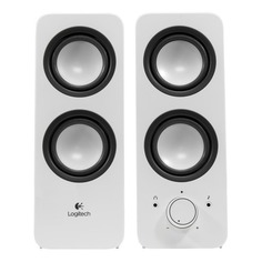 Колонки LOGITECH Z200, 2.0, белый [980-000811]