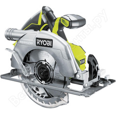 Бесщеточная циркулярная пила ryobi one+ r18cs7-0 5133002890