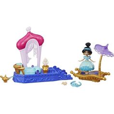 Игровой набор Disney Princess Принцесса и транспорт Жасмин 7.5 см