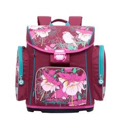 Рюкзак школьный Grizzly цвет: фиолетовый 34х38х19 см