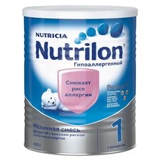 Молочная смесь Nutrilon 1 Гипоаллергенный 0-6 месяцев, 400 г