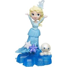 Кукла Disney Frozen Холодное сердце на движущейся платфоме Эльза 7.5 см