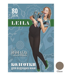 Колготки для беременных 40 Недель 80 den Leila glase