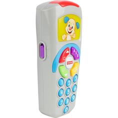 Музыкальная игрушка Fisher-Price Смейся и учись Новый пульт синий 20.5 см