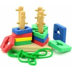 Развивающая игрушка Мир Деревянной Игрушки Малый логический квадрат 11 см