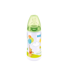 Бутылочка Nuk First Choise Disney пластик 0-6 мес, 300 мл, цвет: зеленый