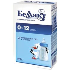 Молочная смесь Беллакт на коровьем молоке 0-12 месяцев, 400 г