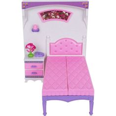 Мебель для куклы спальная комната S+S Toys