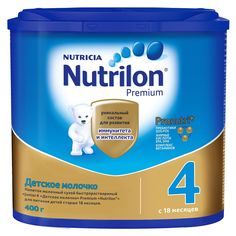 Молочная смесь Nutrilon Premium Junior 4 PronutriPlus с 18 месяцев, 400 г