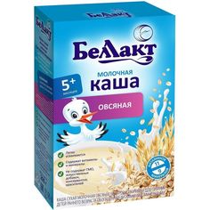 Каша Беллакт молочная Овсяная с 5 месяцев 250 г