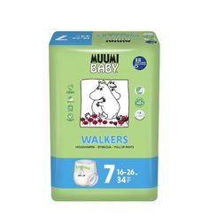 Подгузники-трусики Muumi Walkers XL (16-26 кг) 34 шт.