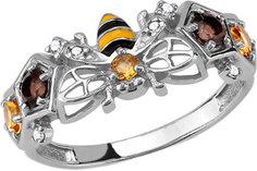 Серебряные кольца Кольца Aquamarine 6589335A-S-a