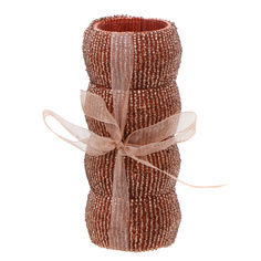 Кольца для салфеток 4 шт бисер. розовый Koopman tableware