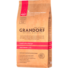 Корм для собак Grandorf Adult Medium Lamb & Rice 3 кг