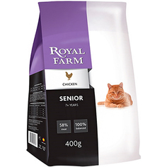 Корм для кошек Royal Farm Senior для пожилых курица 2 кг