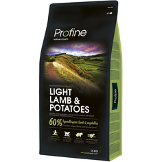 Корм для собак Profine Light С ягненком и картофелем 15 кг