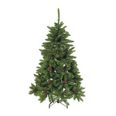 Ель искусственная Triumph tree Ascot fir с шишками 155 см