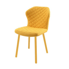Стул Dikline 238 ткань Elain №20 жёлтый